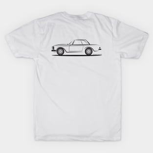 Mercedes Benz Pagoda W113 Pagode Hardtop BLK T-Shirt